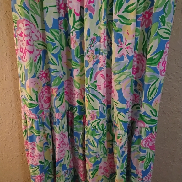 Lilly Pulitzer Bayleigh Flutter Sleeve Midi Dress - NWT - Size 12 - Picture 2 of 7